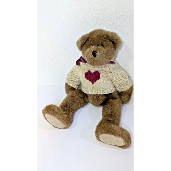 Other - VINTAGE Boyd's Bear J.B.Bean Series 1985-95 Jointed Plush Brown Bear Matthew